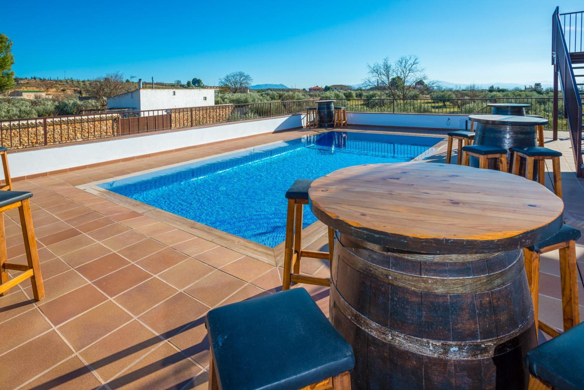 Apartamentos Turisticos Rurales Camino Rio Peralta Pozo Alcón Buitenkant foto