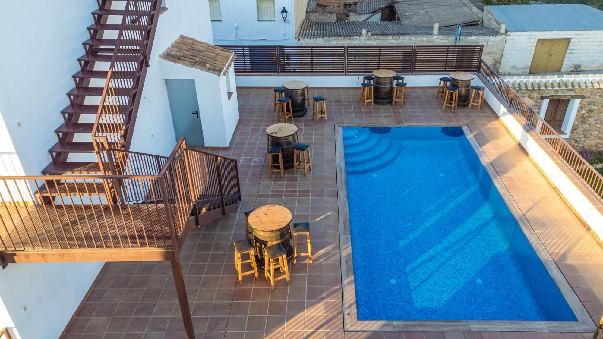 Apartamentos Turisticos Rurales Camino Rio Peralta Pozo Alcón Buitenkant foto