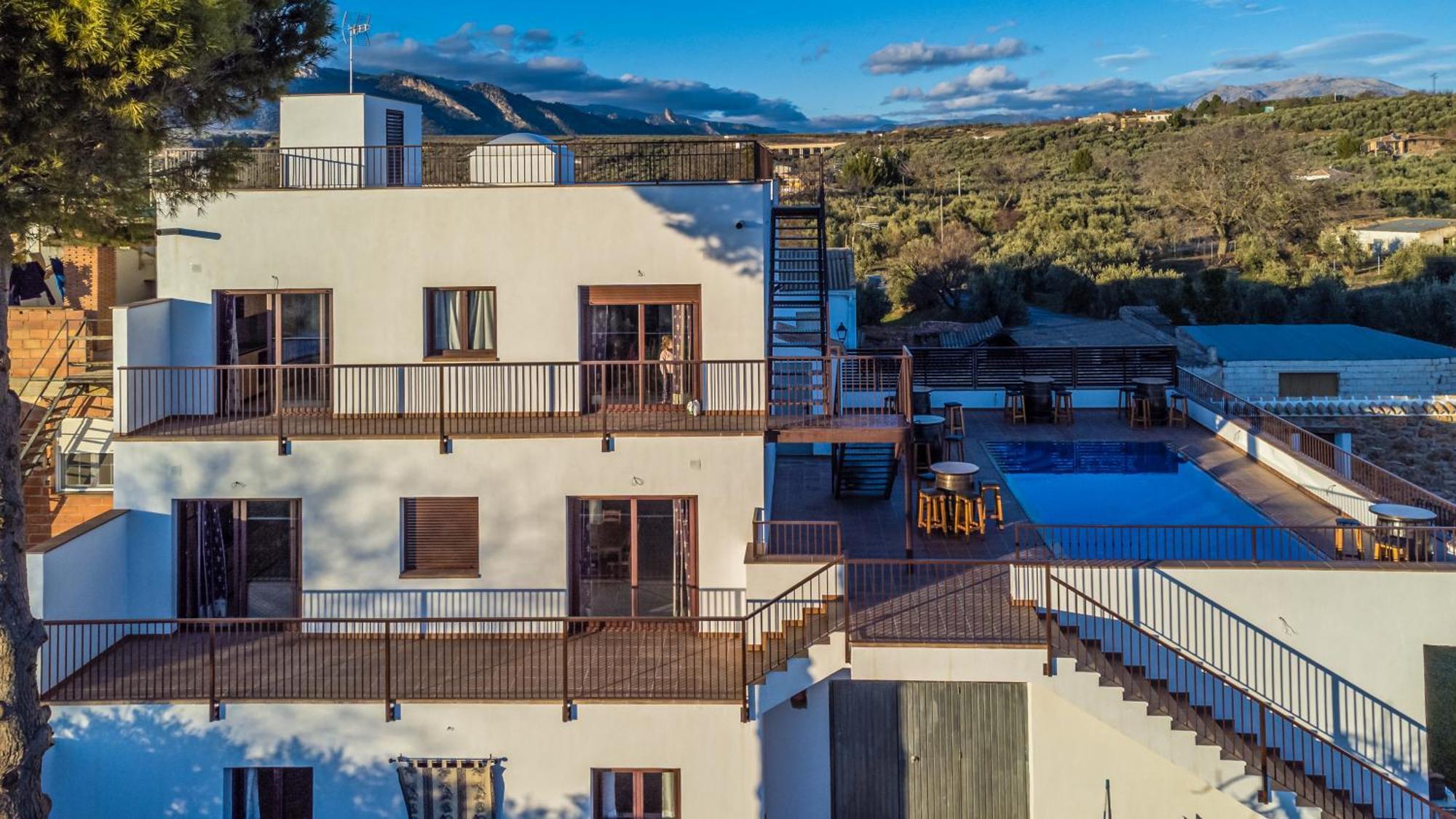 Apartamentos Turisticos Rurales Camino Rio Peralta Pozo Alcón Buitenkant foto