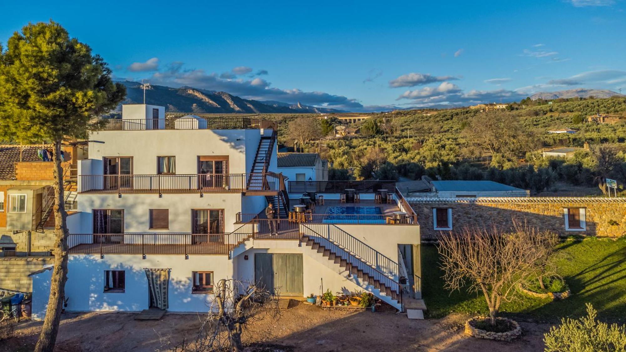 Apartamentos Turisticos Rurales Camino Rio Peralta Pozo Alcón Buitenkant foto