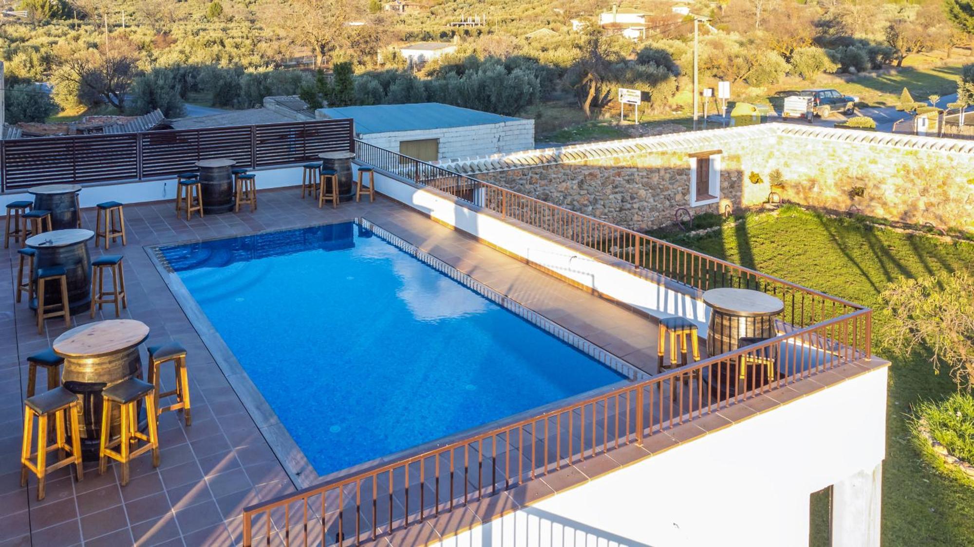 Apartamentos Turisticos Rurales Camino Rio Peralta Pozo Alcón Buitenkant foto