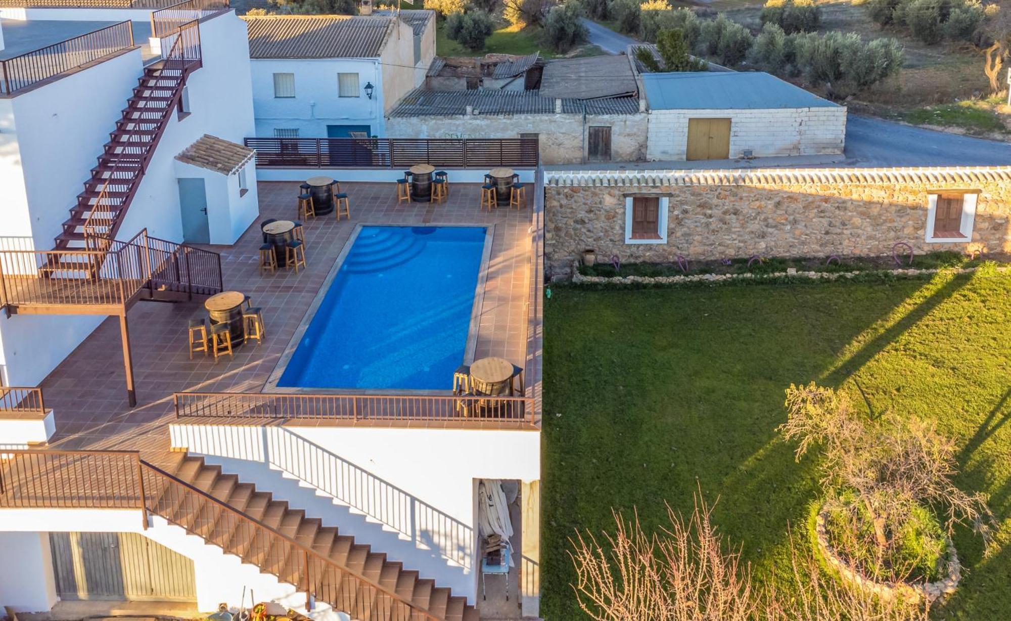 Apartamentos Turisticos Rurales Camino Rio Peralta Pozo Alcón Buitenkant foto
